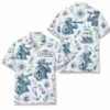 Personalized Pirate Vintage Nautical Sketch Hawaiian Shirt For Men And Women, Short Sleeve Classic Sailor Marine Ocean, Custom Name Button Down - Style 6
