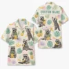 Personalized Raccoon Banana Fruit Summer Beach Aloha Hawaiian Shirt For Men And Women, Short Sleeve Cute Pet Tropical Island, Custom Button Down - Style 4