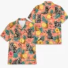Personalized Raccoon Fruit Summer Beach Aloha Hawaiian Shirt For Men And Women, Short Sleeve Cute Pet Tropical Island, Custom Name Button Down - Style 1