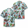 Personalized Raccoon Fruit Summer Beach Aloha Hawaiian Shirt For Men And Women, Short Sleeve Cute Pet Tropical Island, Custom Name Button Down - Style 5