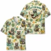 Personalized Raccoon Fruit Summer Beach Aloha Hawaiian Shirt For Men And Women, Short Sleeve Cute Pet Tropical Island, Custom Name Button Down - Style 7