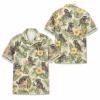 Personalized Raccoon Summer Beach Aloha Hawaiian Shirt For Men And Women, Short Sleeve Cute Pet Tropical Island Vacation, Custom Name Button Down - Style 2