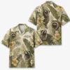 Personalized Raccoon Summer Beach Aloha Hawaiian Shirt For Men And Women, Short Sleeve Cute Pet Tropical Island Vacation, Custom Name Button Down - Style 6
