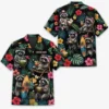 Personalized Raccoon Summer Beach Aloha Hawaiian Shirt For Men And Women, Short Sleeve Funny Wildlife Tropical Island Vacation, Custom Name Button Down - Style 1
