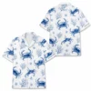 Personalized Sea Life Summer Beach Aloha Hawaiian Shirt For Men And Women, Short Sleeve Nautical Ocean Animal, Custom Name Button Down - Style 3