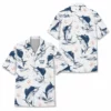 Personalized Sea Life Summer Beach Aloha Hawaiian Shirt For Men And Women, Short Sleeve Nautical Ocean Animal, Custom Name Button Down - Style 6