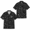 Personalized Spooky Witchcraft Halloween Hawaiian Shirt For Men Women, Short Sleeve Gothic Festival Print, Custom Name Button Down - Style 1