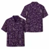 Personalized Spooky Witchcraft Halloween Hawaiian Shirt For Men Women, Short Sleeve Gothic Festival Print, Custom Name Button Down - Style 3