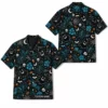 Personalized Spooky Witchcraft Halloween Hawaiian Shirt For Men Women, Short Sleeve Gothic Festival Print, Custom Name Button Down - Style 6