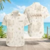Personalized Turkey Hunting Hawaiian Shirt For Men And Women, Short Sleeve Rustic Field Print, Custom Name Summer Button Down - Style 1