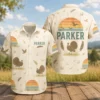 Personalized Turkey Hunting Hawaiian Shirt For Men And Women, Short Sleeve Rustic Field Print, Custom Name Summer Button Down - Style 4