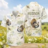 Personalized Turkey Hunting Hawaiian Shirt For Men And Women, Short Sleeve Rustic Field Print, Custom Name Summer Button Down - Style 6