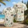 Personalized Turkey Hunting Hawaiian Shirt For Men And Women, Short Sleeve Rustic Field Print, Custom Name Summer Button Down - Style 7