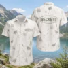 Personalized Turkey Hunting Hawaiian Shirt For Men And Women, Short Sleeve Vintage Nature Print, Custom Name Summer Button Down - Style 9